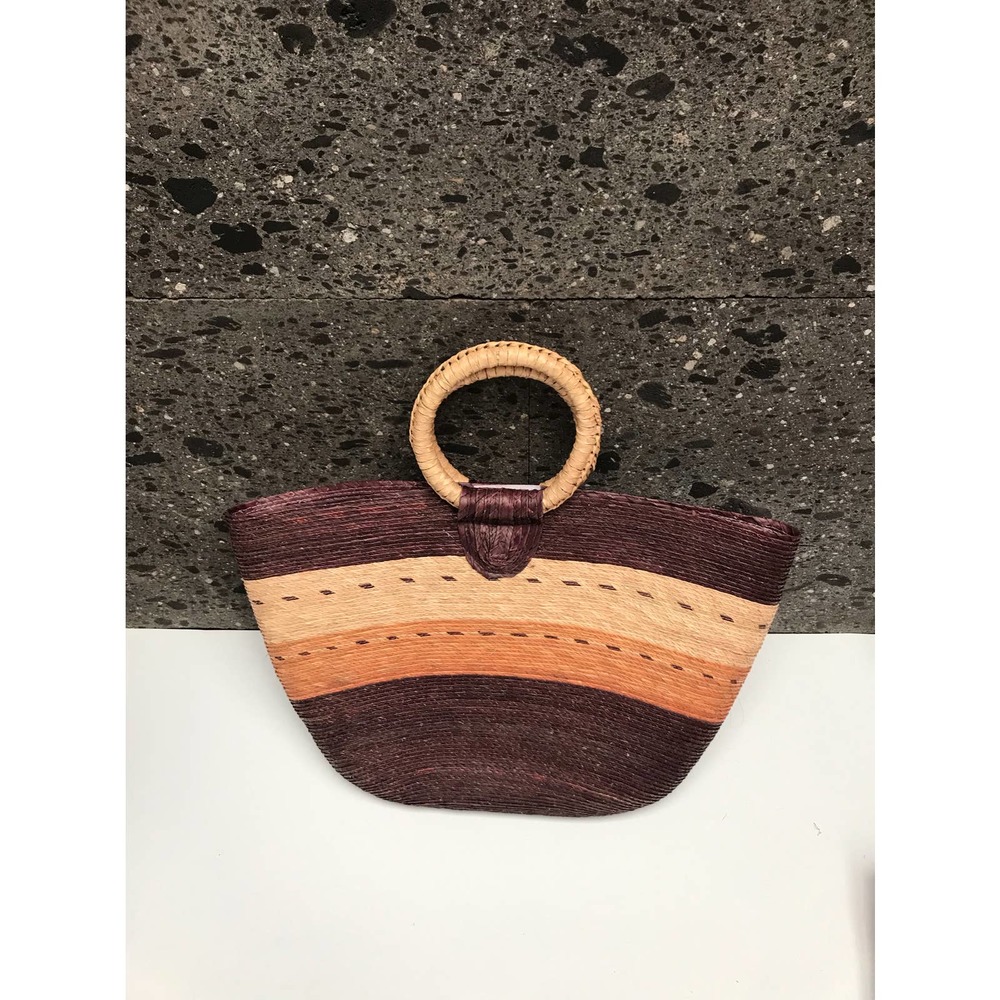 Mexican Bag with brown stripes
